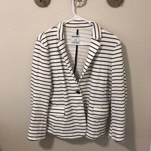 Striped blazer